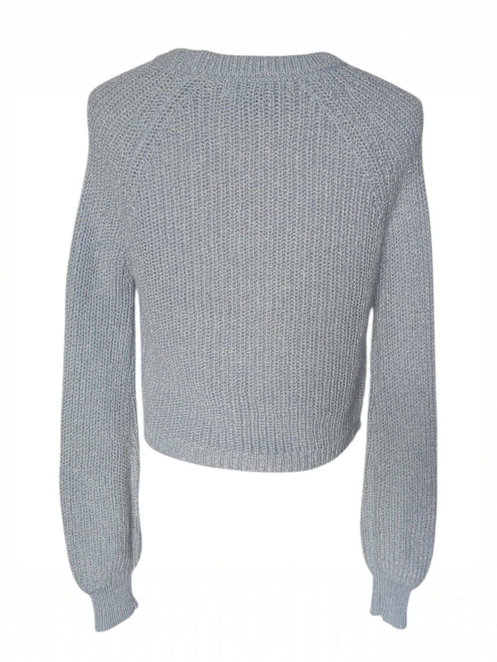 Forever 21 Cropped Knit Sweater Small - Picture 2 of 3